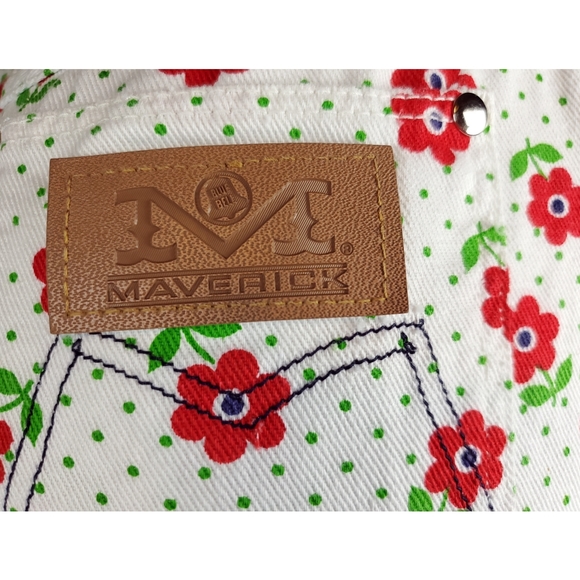 SOLD Vintage 60s flower jeans - Picture 11 of 13